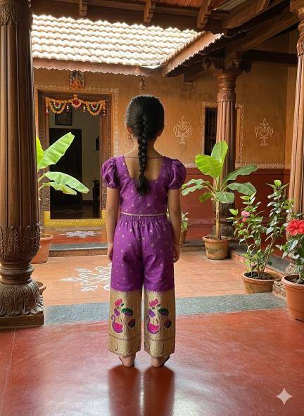 LITTLE KIDS LEHNGA CHOLI Silk Surat wholesale kids garments